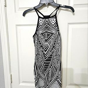 Mini Dress Geo-print